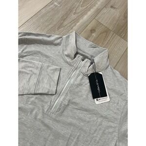 NWT Collars and Co DriRelease® Performance Pullover Light Grey M